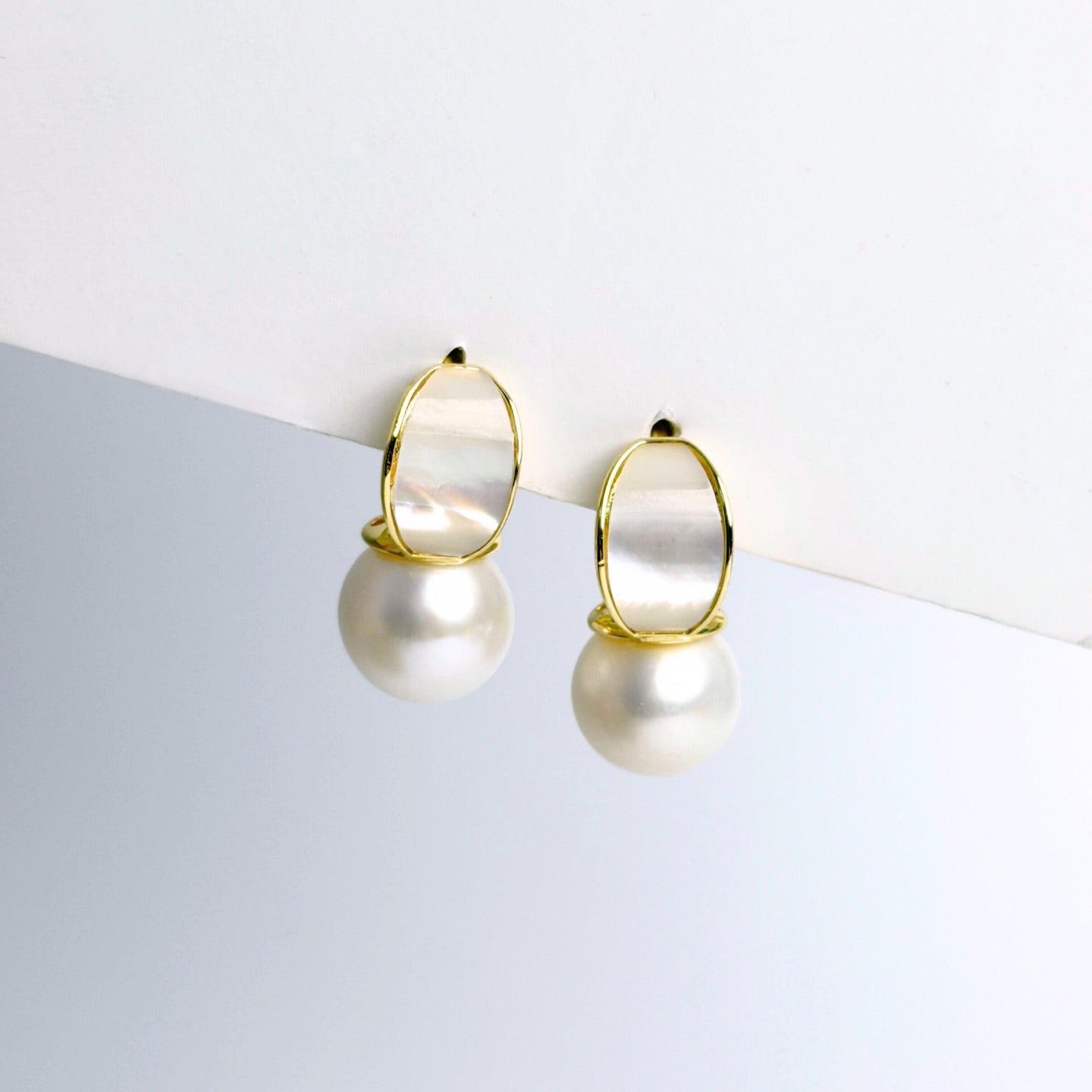 Freshwater Pearl Clip Earrings