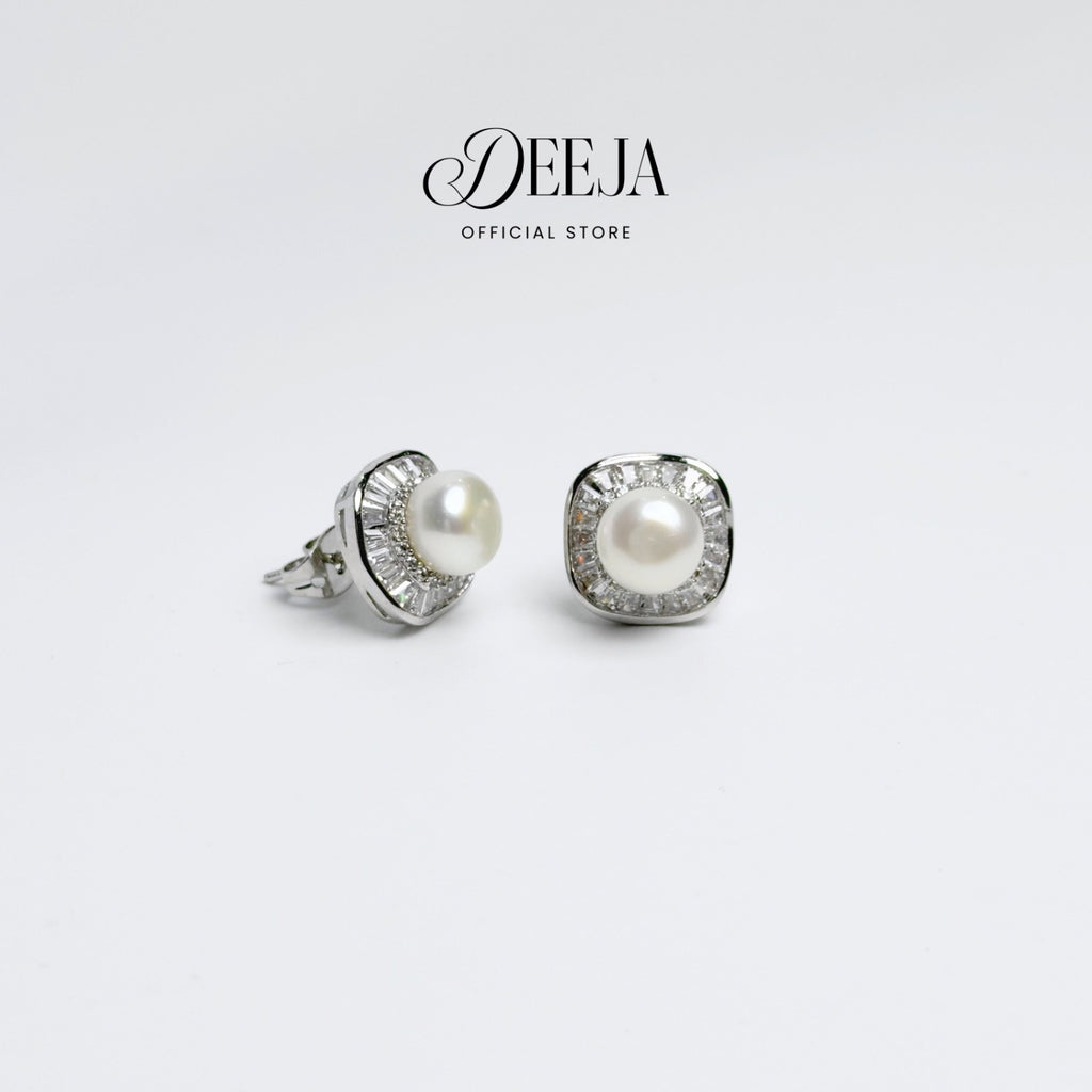 Deeja • FRESHWATER PEARL Set of Necklace and Earrings FPS100270