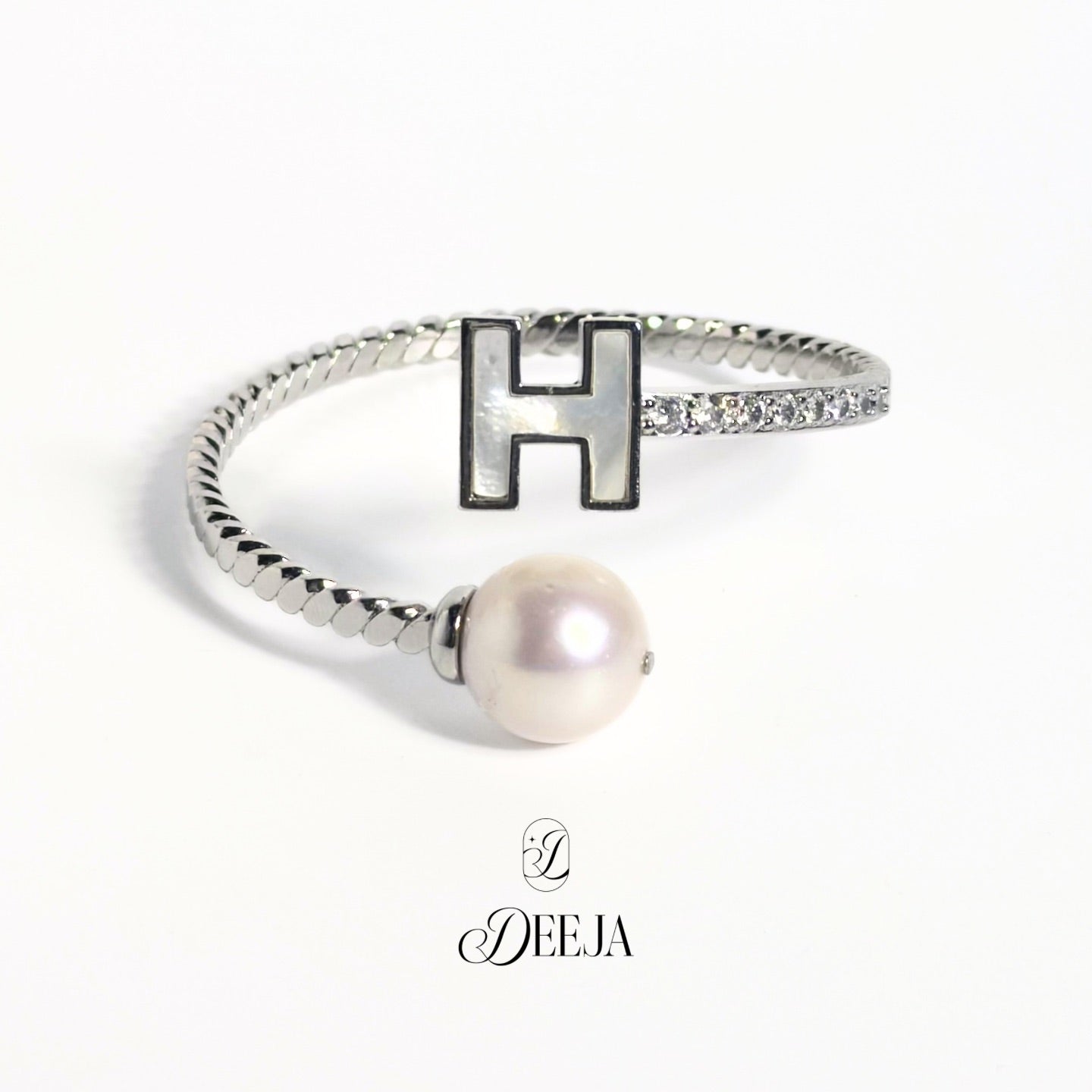 Hermie | Edison Freshwater Pearl Bangle • FWB14
