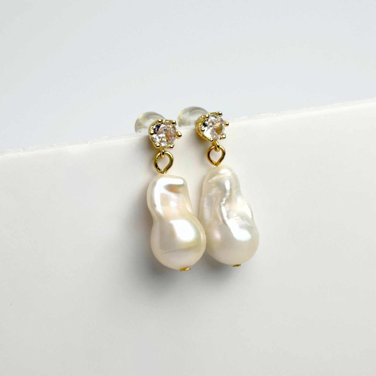 Freshwater Pearl Baroque Dangling Earrings