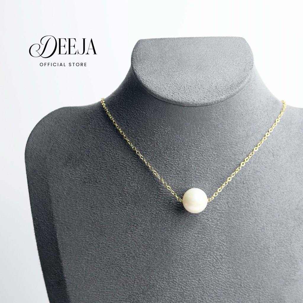 Deeja • Edison Pearl Floating Necklace FPN10115