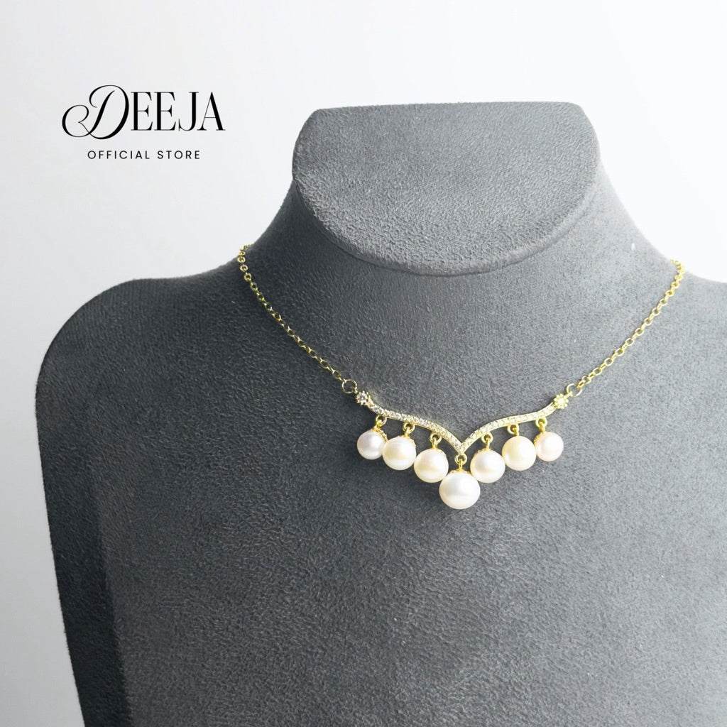 Deeja • Margot Freshwater Pearl Pendant Necklace FPN10205